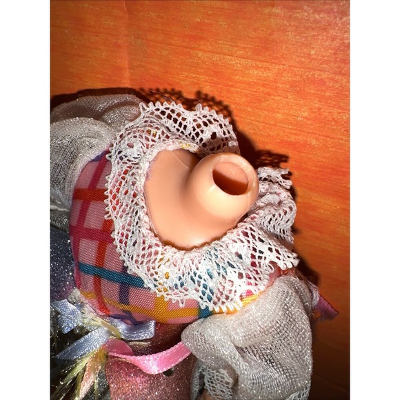 VINTAGE 1986 LADY LOVELY LOCKS Doll BODY ONLY W/ PINK DRESS Needs Tlc - Picture 6 of 9